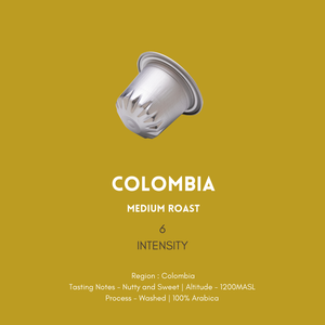 World Coffee : Colombia | Intensity 6